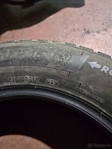 215/60R16 zimné pneu . - 4