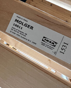 Predám kúpeľňový regál Molger Ikea - 4