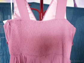 Šaty Kiara, ružové, veľkosť 50 - 4