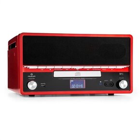 AUNA RTT 1922, Retro Steresystém s MP3, CD, USB, FM, AUX - 4