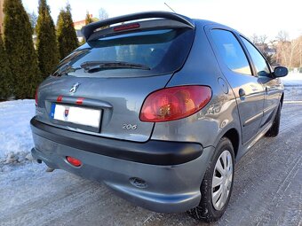 Peugeot 206 1,4i - rok výr. 2009 - 116 000 Km - klíma - 4