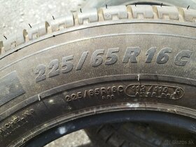 Predám letné pneumatiky 225/65 R16 C - 4