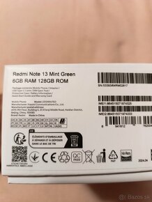 Predám xiaomi redmi note 13 6/128GB - 4