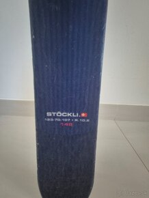 Predám zjazdové lyže Stockli axis 149cm - 4