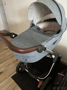 STOKKE Carry Cot.. farba Nordic Blue. - 4