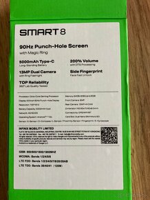 Infinix Smart 8 3GB/64GB modrý - 4