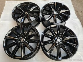 5x112 r19 ET45 x 8J elektróny originál AUDI+VW,ŠKODA,SEAT - 4