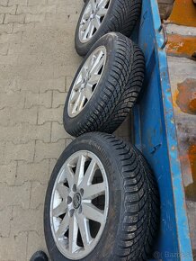 Predám pneu na alu diskoch 205/55 R16 - 4