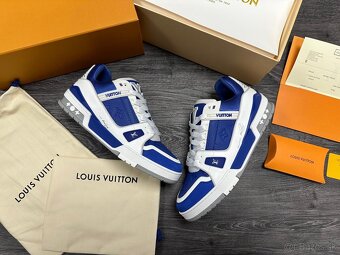 Louis Vuitton tenisky blue full baleniee - 4