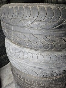 4x plechové disky 5x112 + letné pneu 195/65r15 - 4