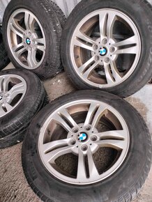 Zimné 4ks alu disky orig. BMW 5x120 R17 235/55 R17 6-7mm - 4