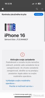 Predám Apple iPhone 16 256GB Black Nový Zabalený nepoužívaný - 4