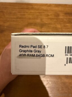 Redmi Pad SE 8,7 - 4