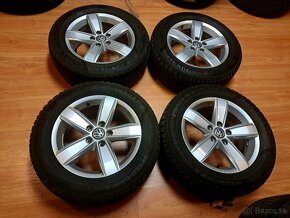 Predam Original elektrony Volkswagen 5x112 R16 a zimne pneu - 4