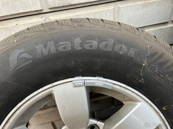 Pneu Matador 245/70 R16 + Alu disky org. Ford 6x139.7 - 4