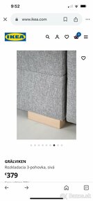 Gauč IKEA GRÄLVIKEN - 4