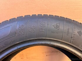 Zimné pneumatiky 215/55 R16 Kleber sada - 4