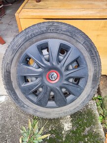 Zimné pneu 205/55 R16 + disky 5x114.3 - 4