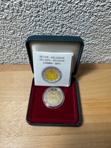 2€ Belgicko PROOF - 4