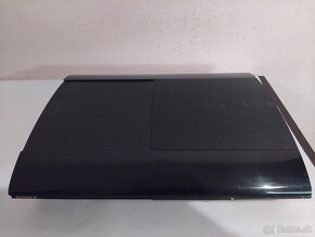 PS3 Super Slim 500GB + Ovládač + 9 hier - Dobry stav - 4