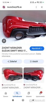 SUZUKI SWIFT MK8 SPORT - ZADNÝ NÁRAZNÍK - 4