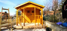 Záhradný drevený domček 2.5x5 - 4