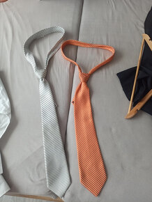 Pansky oblek + košela + kravaty + modre nohavice SWISS - 4