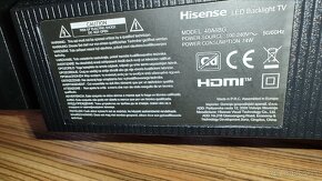 Predám FullHD LED Smart TV Hisense - 4