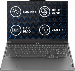 Lenovo Legion Slim7 16APH8-Ryzen 7 7840HS-16GB-512GB-RTX4060 - 4