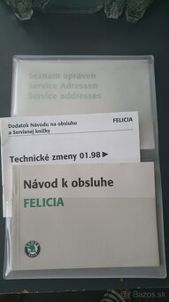 Návod na obsluhu Škoda FELICIA - 4