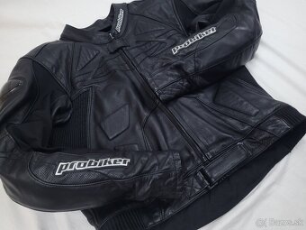 Probiker PRX Black pánska kožená moto kombinéza 2XL 56 - 4