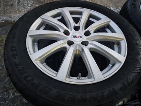 Alu sada = 5x112 =PLATIN= s pneu= 225/55 R17 - 4