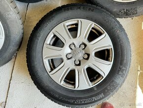 ALU DISKY 215/65 R16 AUDI - zimné pneu - 4