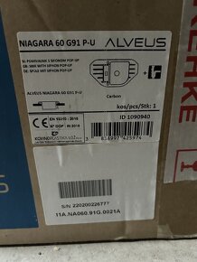 uchynský drez  ALVEUS Niagara 60 G – 91, čierny - 4