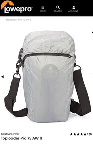 Lowepro toploader Pro 75 II - 4