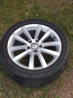 Predám originálne alu disky VW Michigan 5x112 R17 et 47 - 4