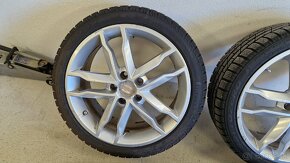 Disky 5x112 r18 OEM SEAT so zimnymi pneu Pirelli - 4