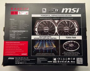 MSI RX 580 8GB ARMOUR OC - 4