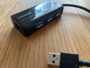 USB Hub + Gigabit LAN adapter RJ45 UGREEN - 4