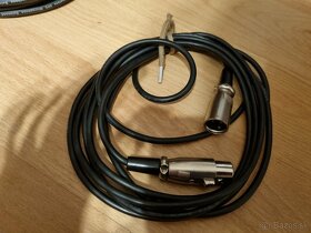 Predám kvalitne audio káble 4.5m (jack, xlr3, cinch) - 4