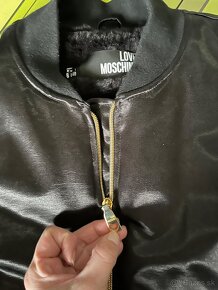 Luxusná bunda Love Moschino S do pása originál - 4