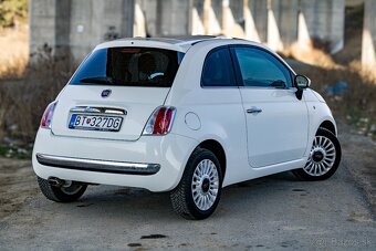 Fiat 500 1,2 (panoramatické okno, červená koža, kúpené v SR) - 4