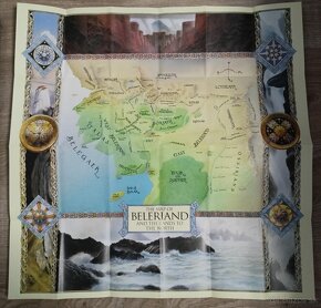 The Map of Tolkien’s Beleriand and the Lands to the North - 4