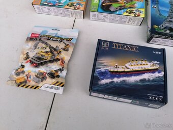 Predám Lego Ninja a stavebnice Eiffelova veža a Titanic - 4