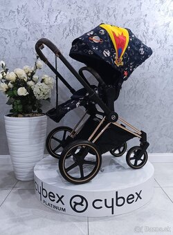 RARITNÁ TROJKOMBINÁCIA CYBEX ROSEGOLD ANNA K SPACE ROCKET - 4