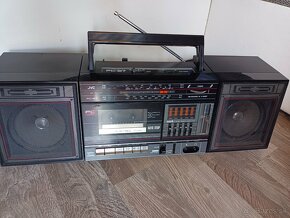 JVC PC27V radiomagnitofon retro kazeťák - 4