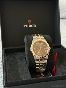 Tudor Royal 41 chocolate oceľ / zlato M28603-0007 - 4