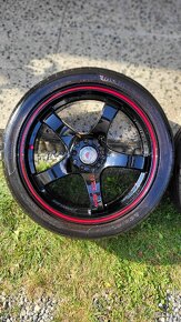 Alu disky dvojroztec RSW RACING GTR 18" + Sava 235/40 R18 - 4