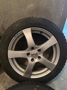 17” ALU 5x112 ET45 Dezent + zimné pneu (215/55) - VW, Škoda - 4