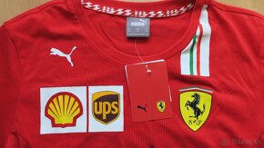 Týmový dres Ferrari originální autogram Charles Leclerc - 4